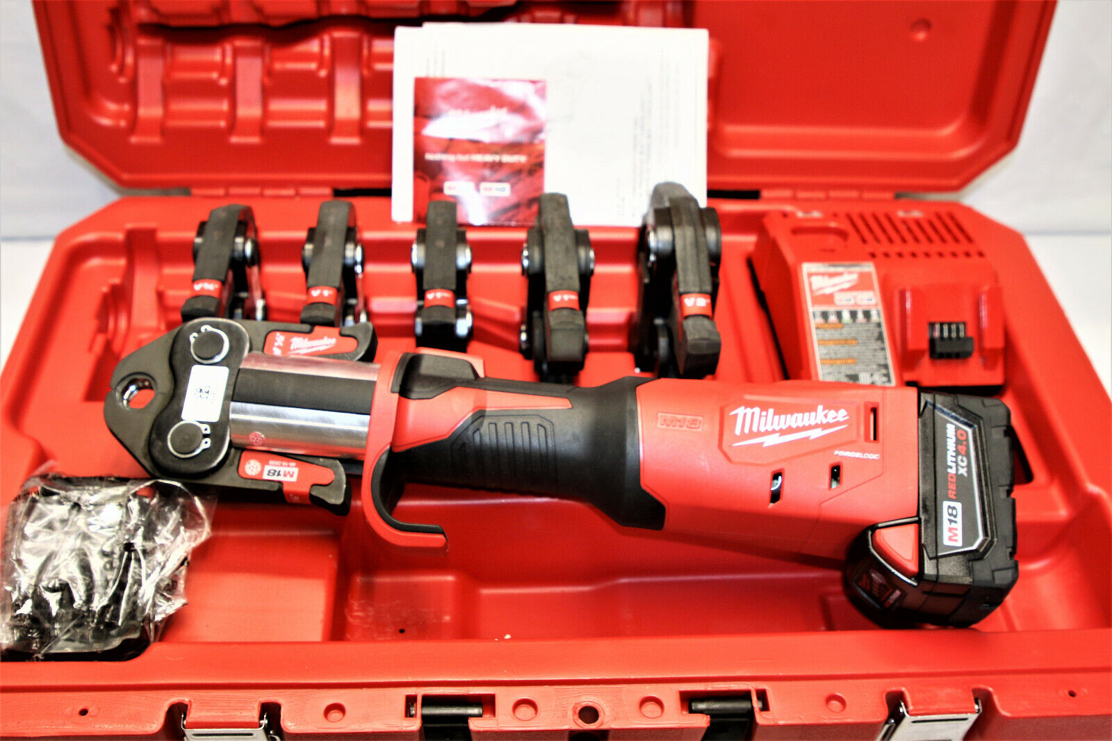 Milwaukee 2773-22 M18 FORCE LOGIC Press Tool Kit w/ 1/2"-2" Jaws