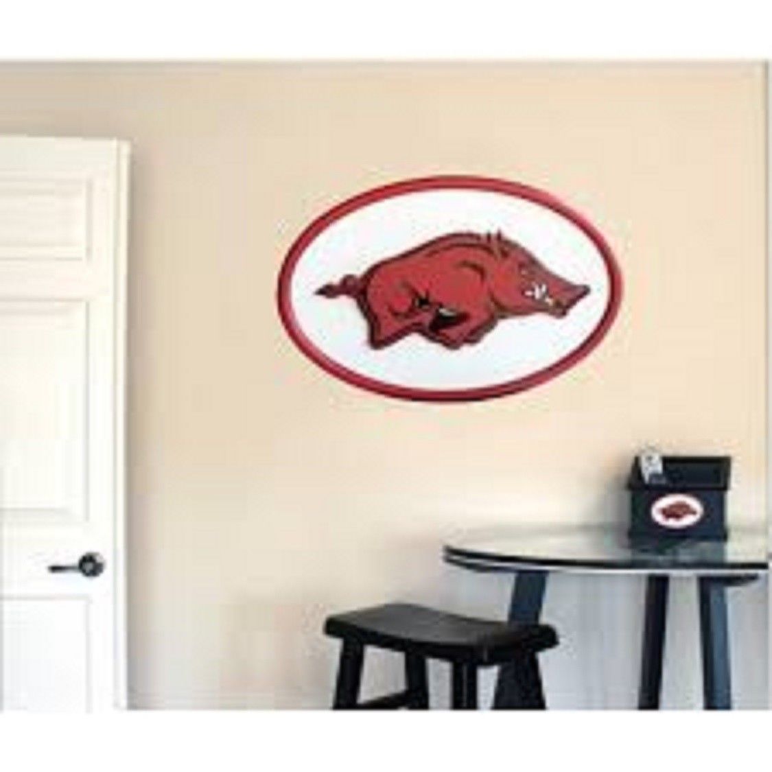 Fan Creations NCAA 00334 Arkansas University of Arkansas 31 inch Logo Wall Art