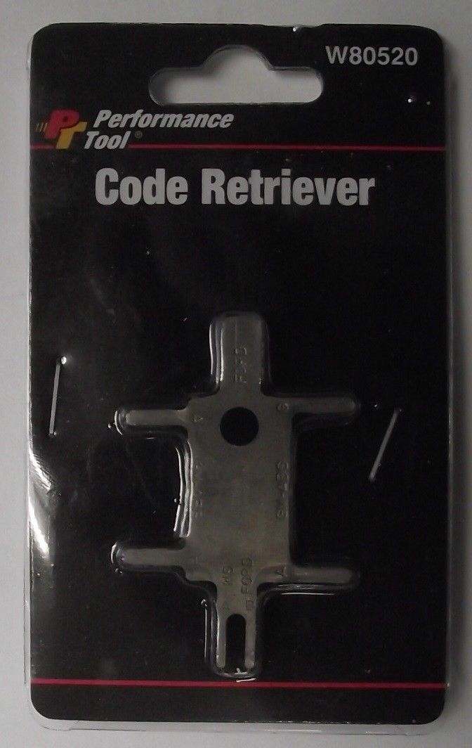 Performance Tool W80520 Code Retriever