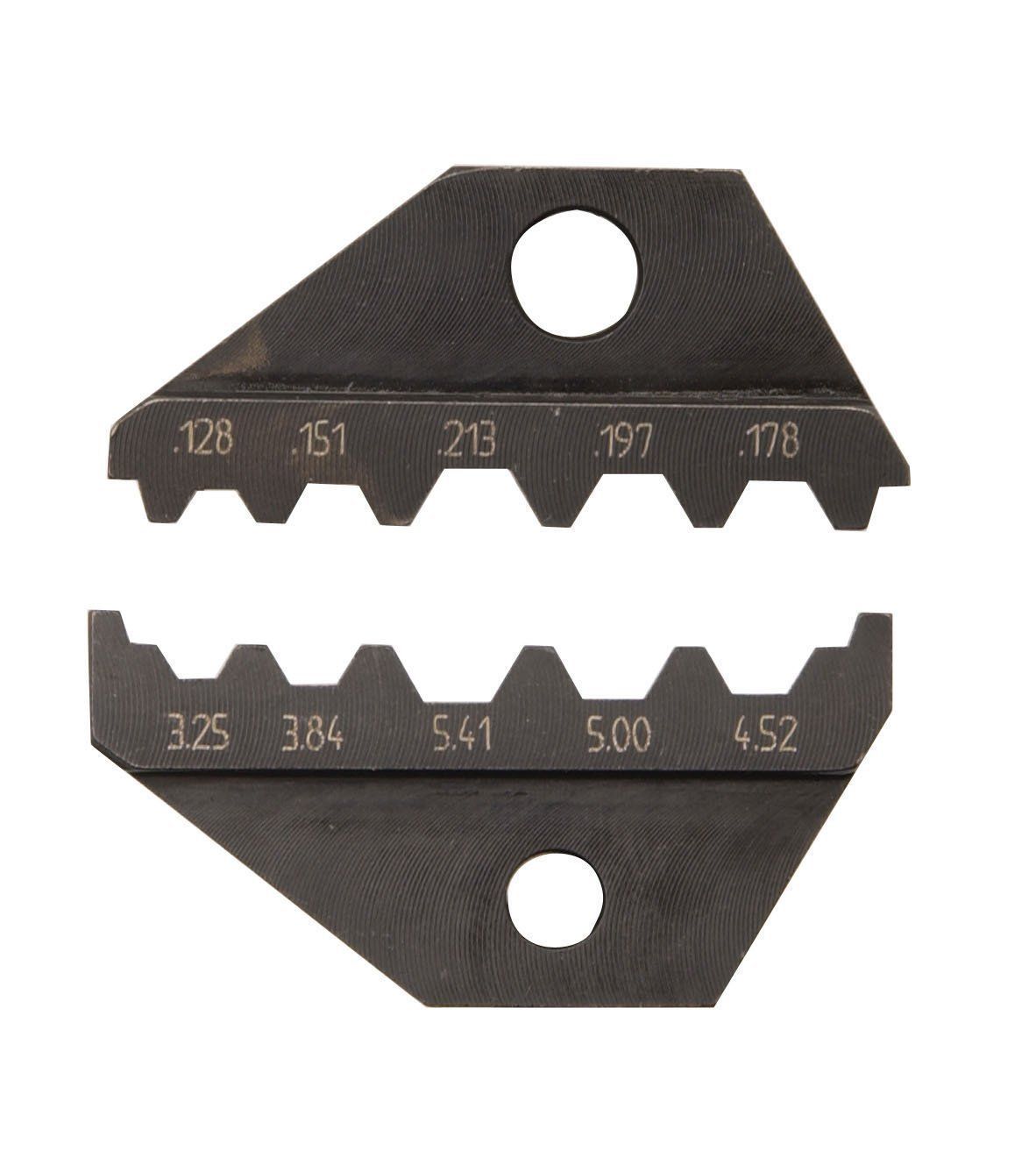 Xcelite D-109 Ergo Crimp Die Set For SMA/SFR Fiber Optic Connectors