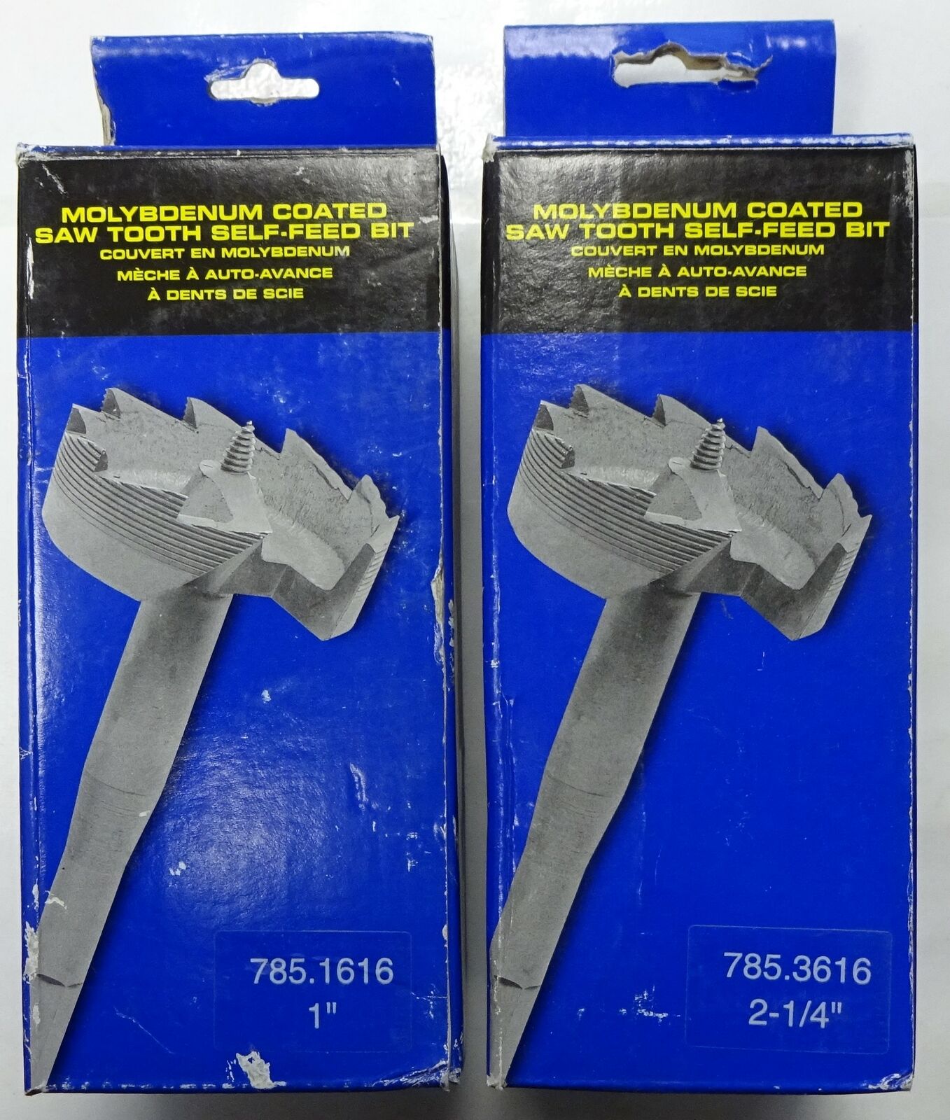 Mag-Bit 785.1616 & 785.3616 2-1/4" And 1" Self Feed Drill Bits