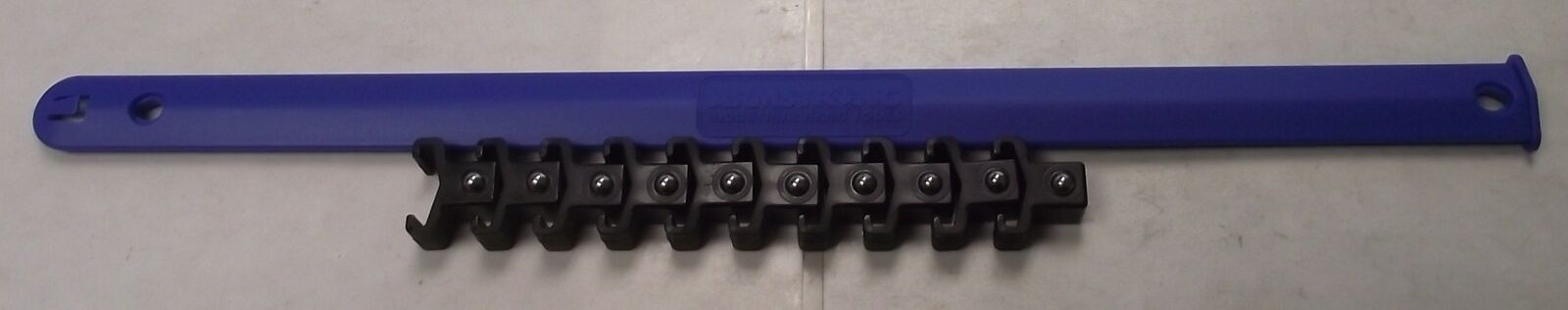 Armstrong 16-839 1/2" Drive Socket Rail Blue 15" 10 Positions USA