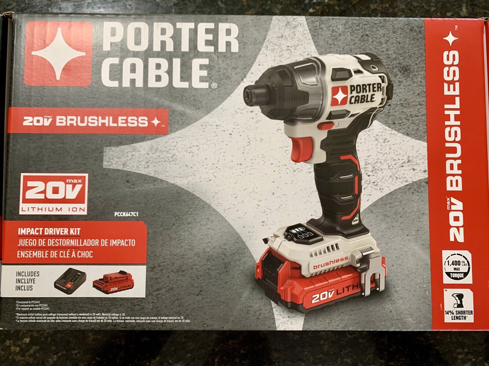 Porter Cable Impact Driver Set PORTER-CABLE PCCK640LB Impact