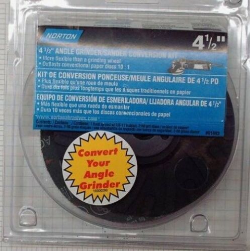 Norton 01693 4-1/2" Angle Grinder / Sander Conversion Kit