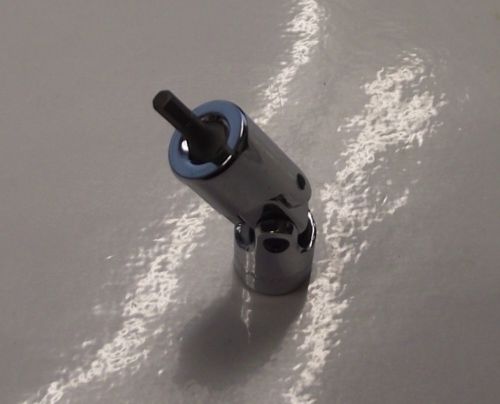 Gearwrench 81080 1/4" Drive 3mm Universal Stubby Hex Bit Socket