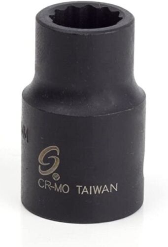 Sunex 209zm 9mm 1/2" Drive 12 Point Shallow Impact Socket Metric Tools 12pt