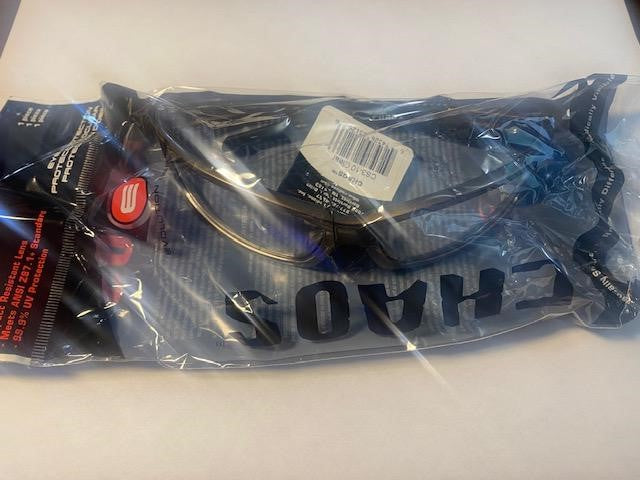 Radians CS3-10 Chaos Mocha Frame / Clear Lens Safety Glasses