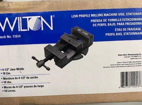 Wilton 11614 4-1/2-Inch Low Profile Milling Machine Vise