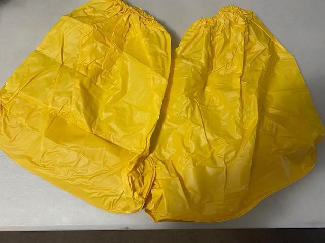 DSC Squire Lab T2550Y Safety Yellow PVC Shoe/Boot Protector Size XL