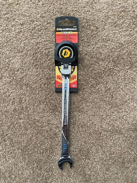 GearWrench 86214 120XP 14 mm Spline Flexible Head Ratcheting Wrench