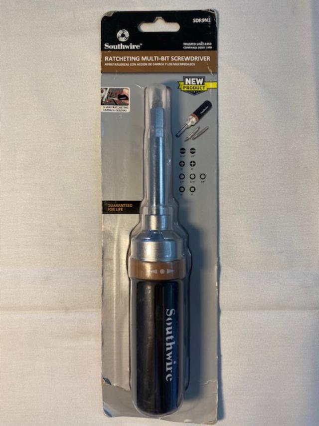 Southwire SDR9N1 9-N-1 Ratcheting Multibit Screwdriver