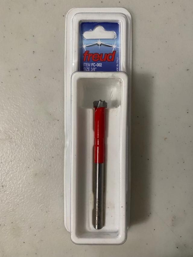 Diablo FC-002 3/8" (Dia.) Forstner Bit 1/4" Shank Italy