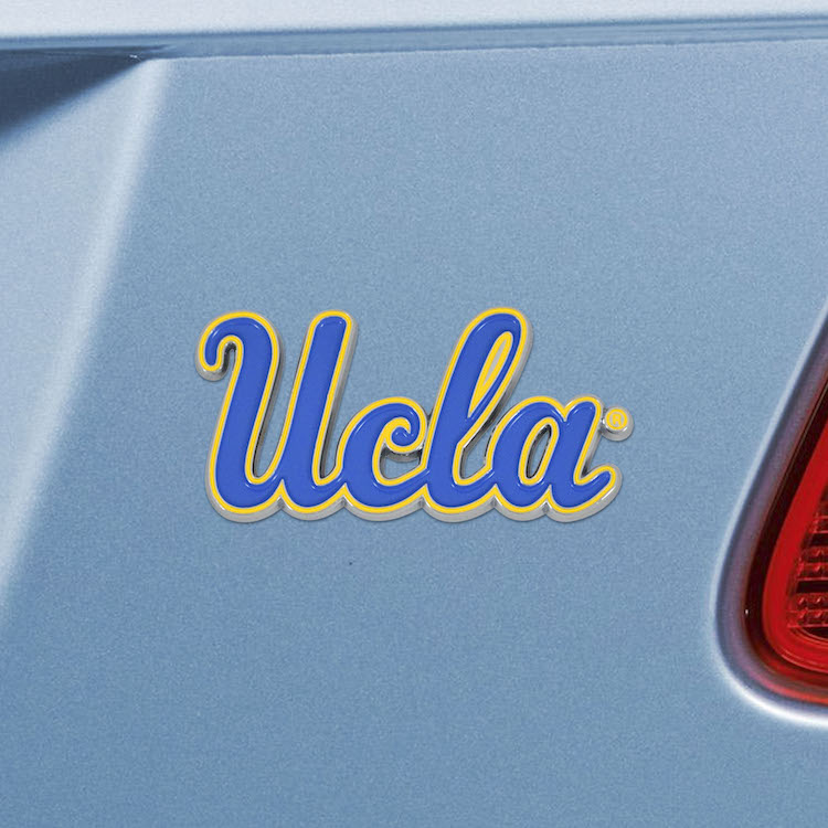 UCLA Bruins 22258 Blue Metal Auto Emblem (New Old Stock: read description)