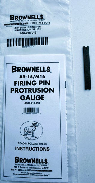 Brownells AR-15/M16 Firing Pin Protrusion Gauge 080-216-013