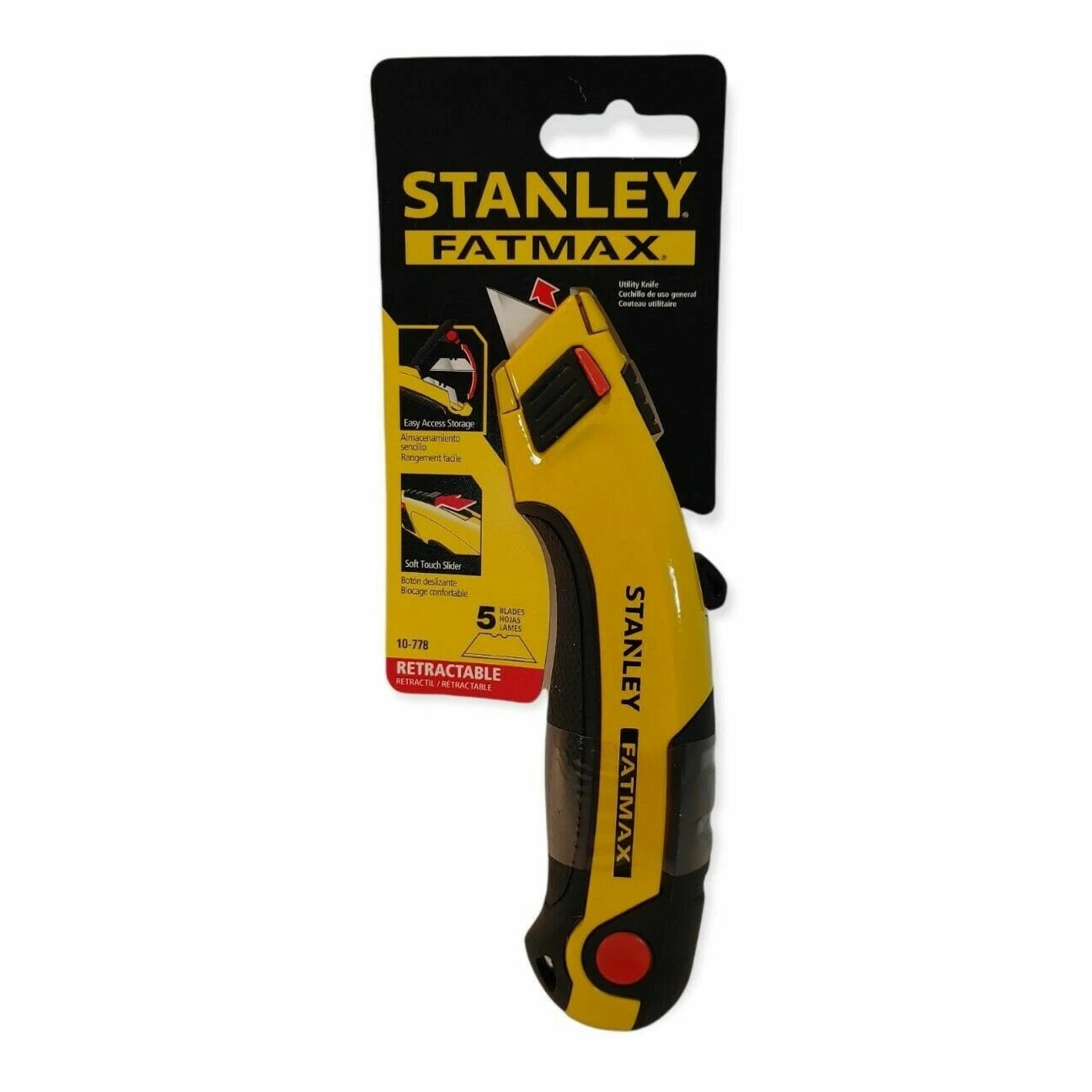 Stanley Fat Max Stanley Fat Max Retractable Utility Knife (M1) Heavy Duty 10-778