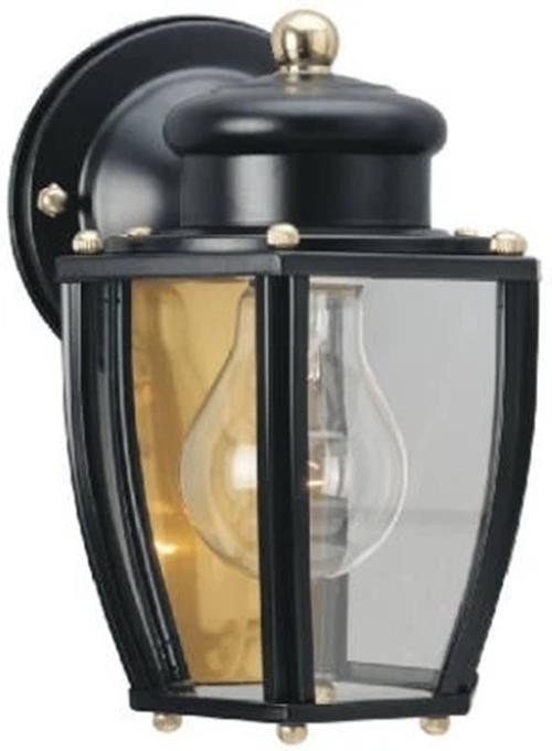 Westinghouse Wall Lantern, Matte Black, 100-Watt Max - 66961