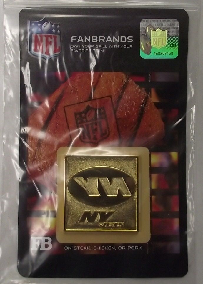 FanBrand NFL Team Logo Branding Plate for Barbecue or Grill