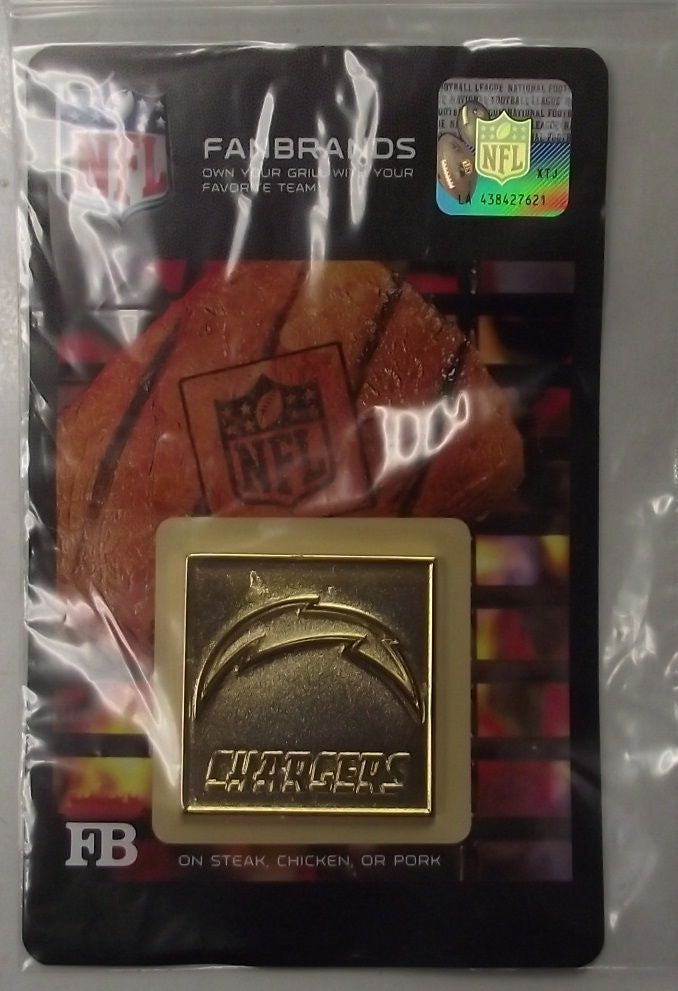 FanBrand NFL Team Logo Branding Plate for Barbecue or Grill