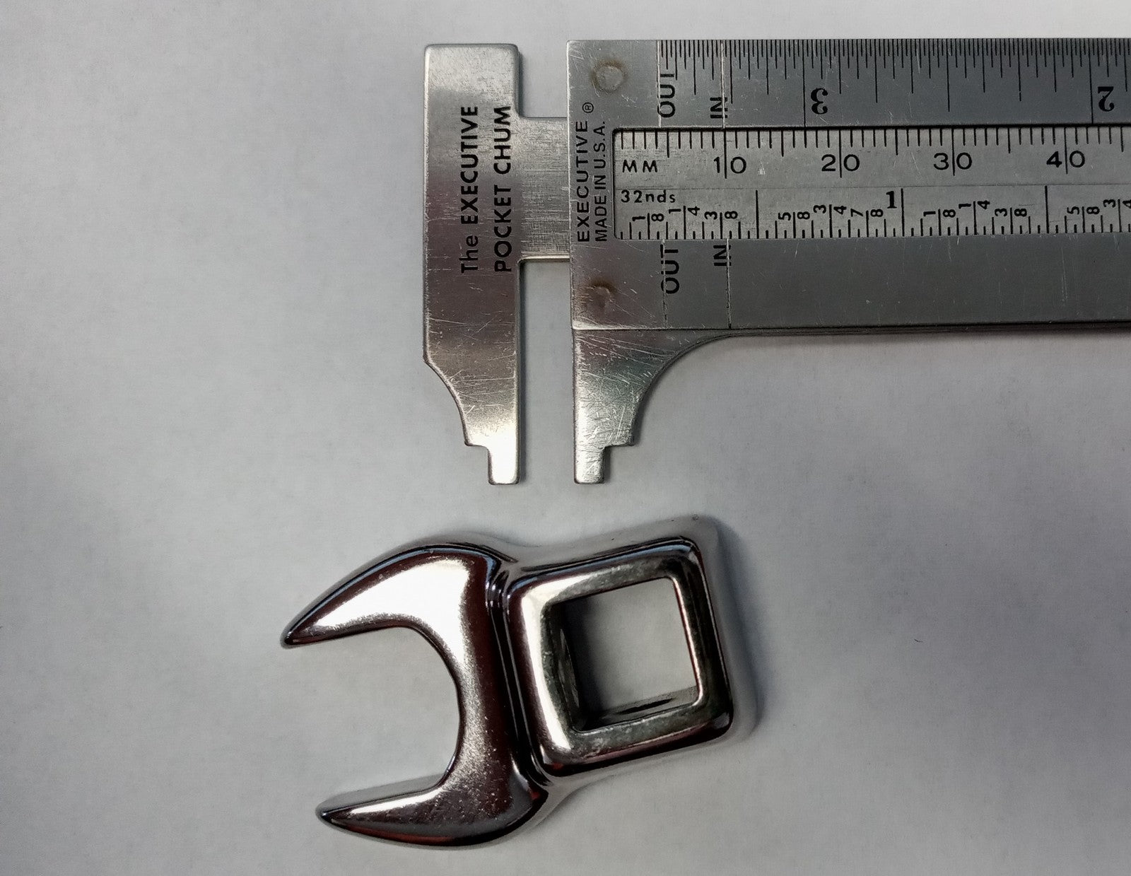 KD Tools 64116 1/2" Crowfoot Non-Ratcheting Wrench USA