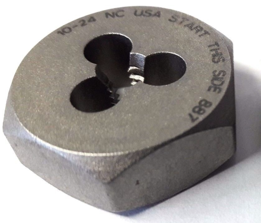 KD Tools 10 x 24 NC Single Hex Die USA 388738