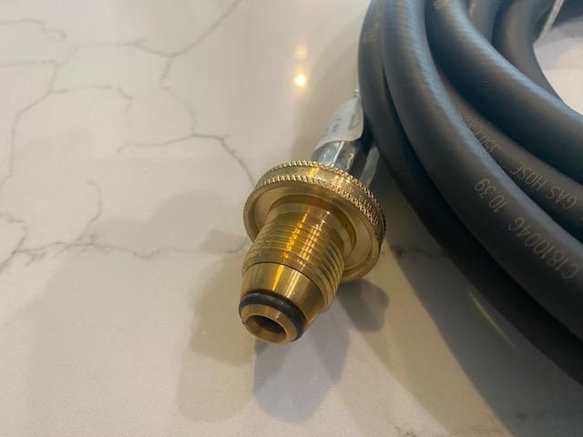 Rothenberger ACCUFLEX 20 Ft High Pressure Propane Hose 1/4" ID 478-04