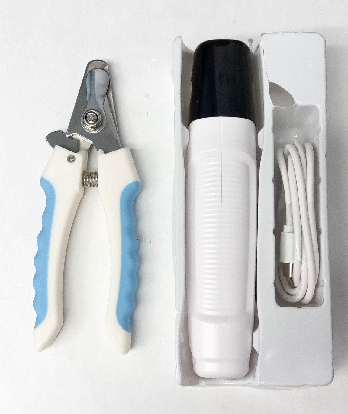 Lopsic Upgraded Rechargeable Low-Noise Professional Pet Nail Grinder Kit X003E