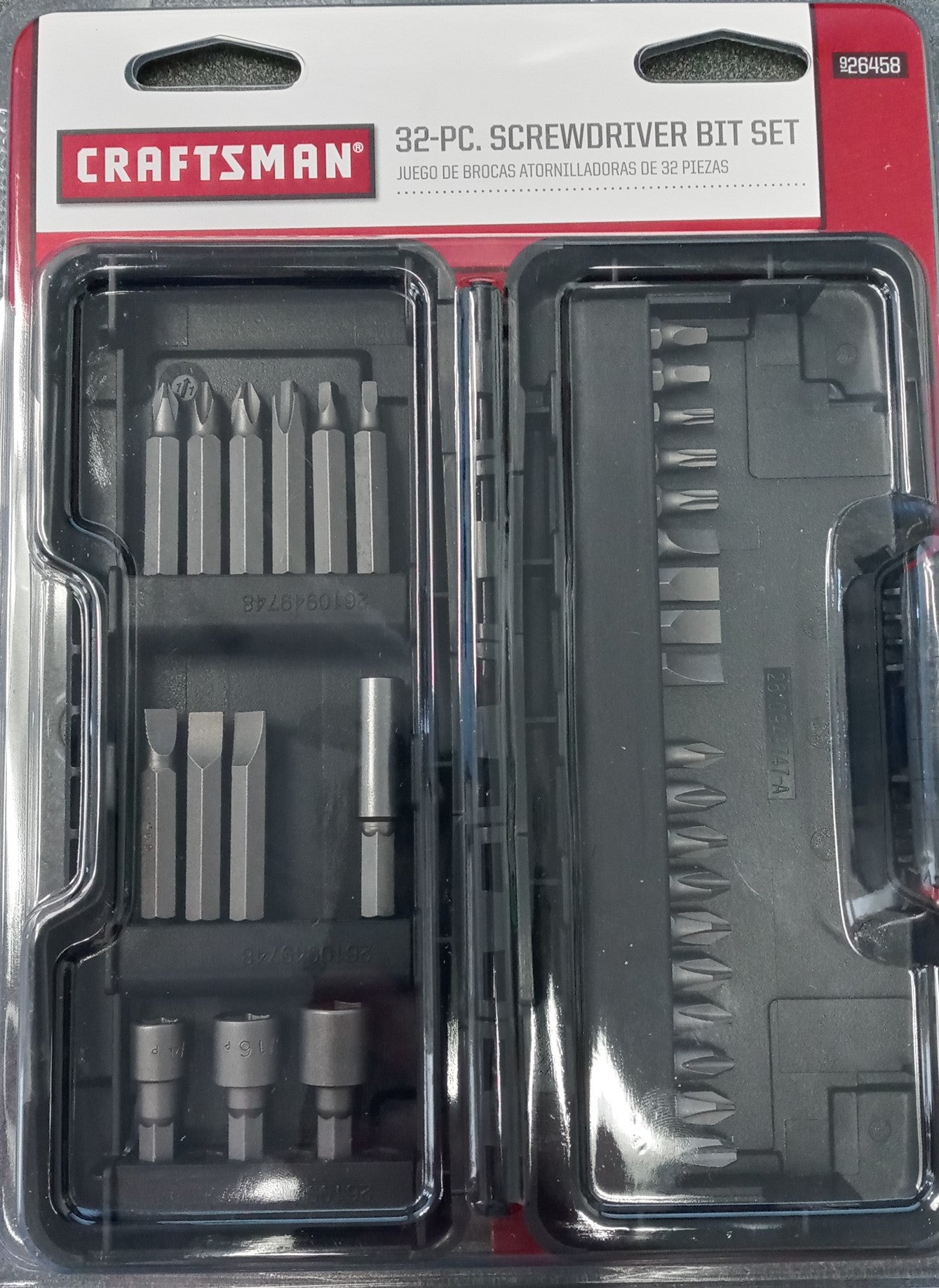 Craftsman 26458 Screwdriving Insert Bit Set 32-Piece