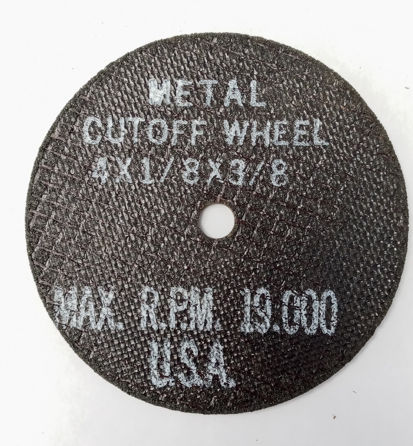 Farm & Fleet 185292 / 2050 Metal Cut Off Wheel  4 x 1/8  x 3/8 USA