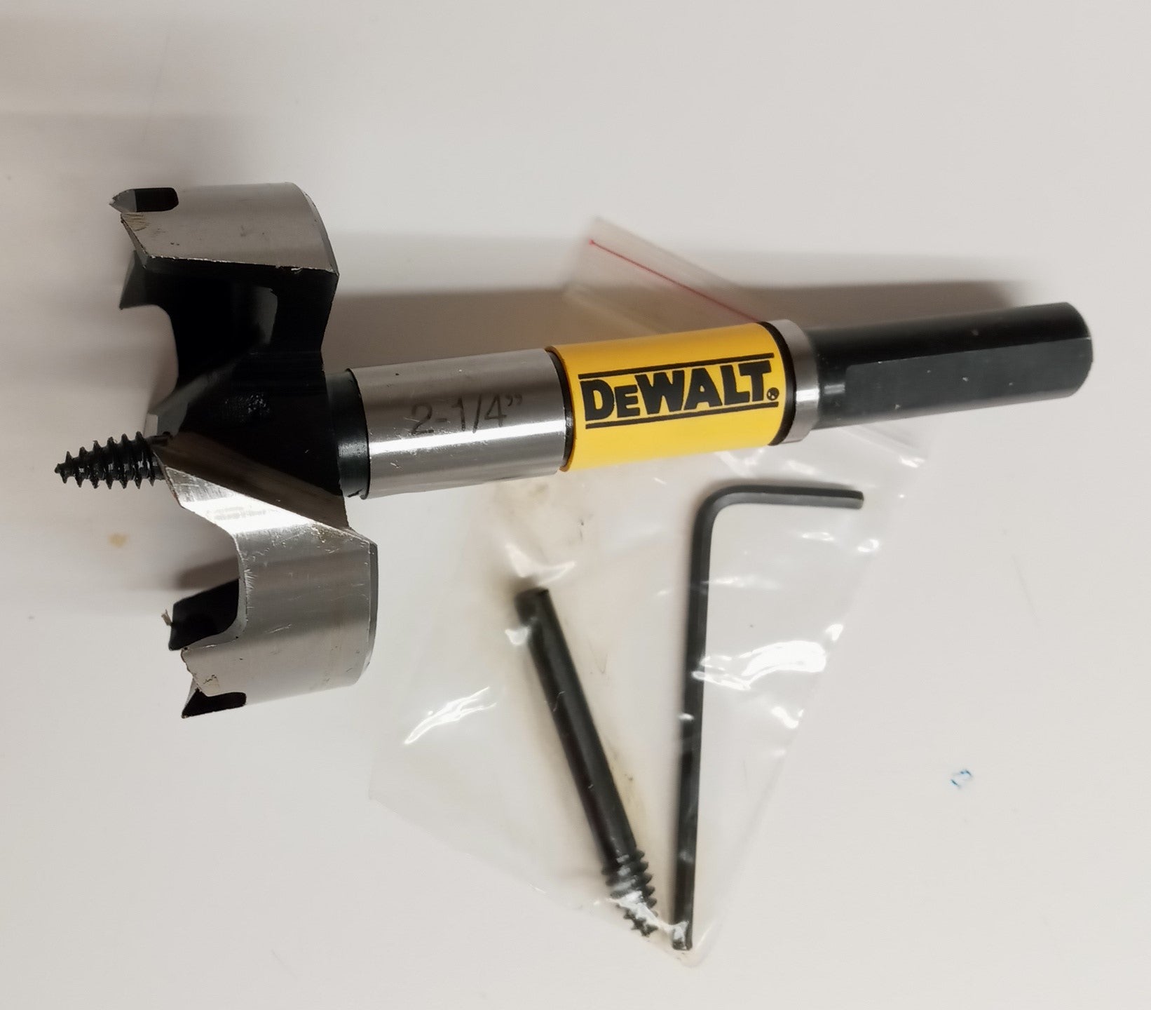 Dewalt DW1638 2-1/4" Self-Feed Wood Drill Bit