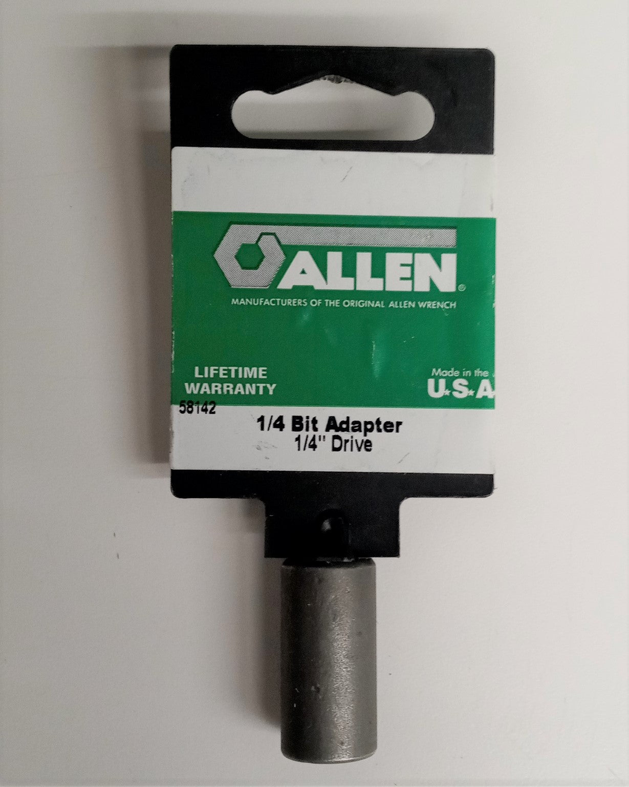 Allen 58142 1/4" Bit Adapter 1/4" Drive USA