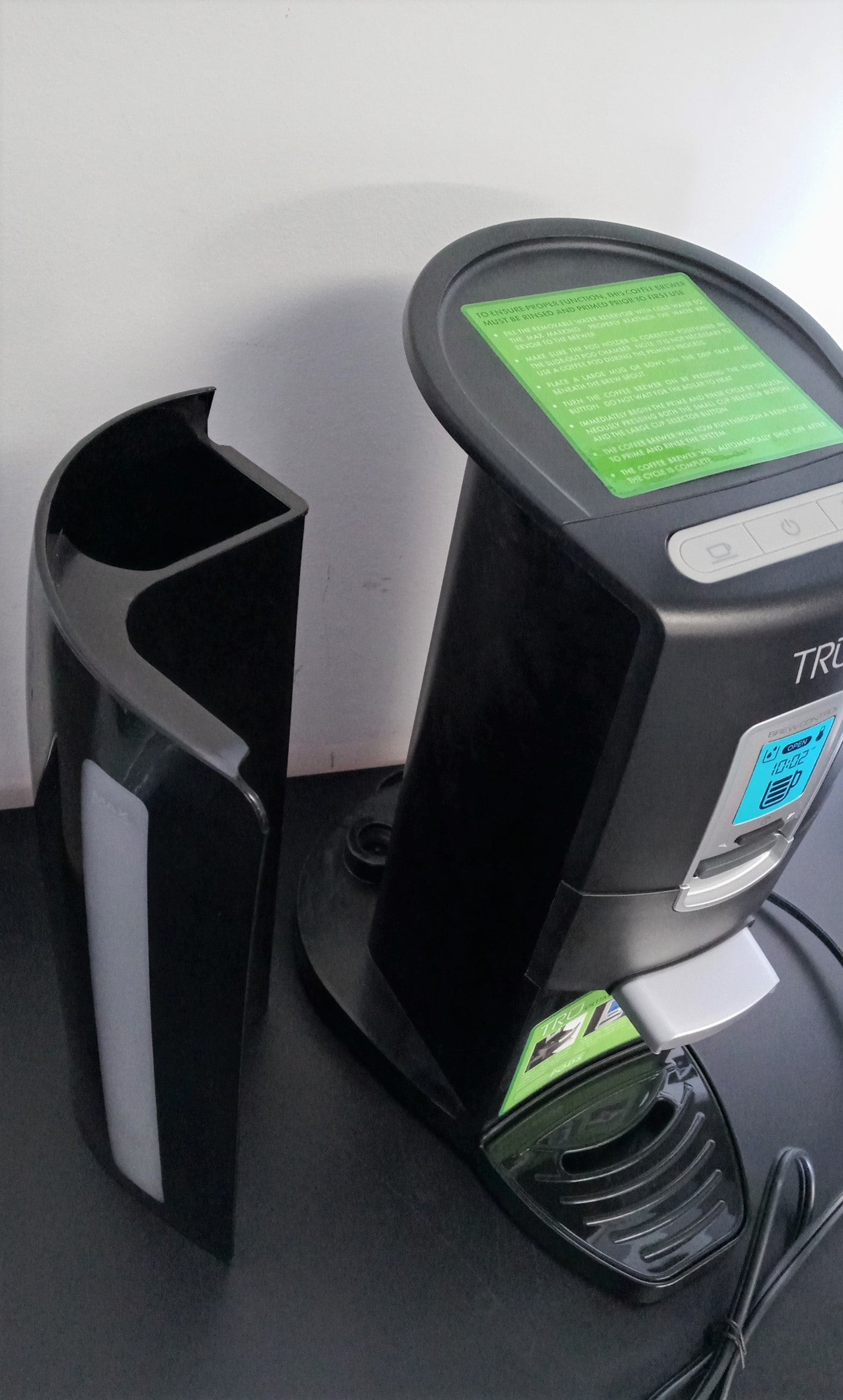 TRU DIGITAL Single Serve POD Coffee Brewer Adjustable Cafe Quality CMP-6