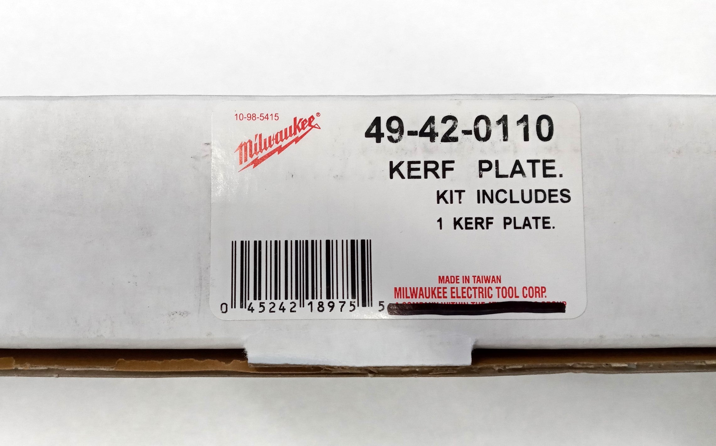 MILWAUKEE 49-42-0110 CHOP SAW KERF PLATE KIT