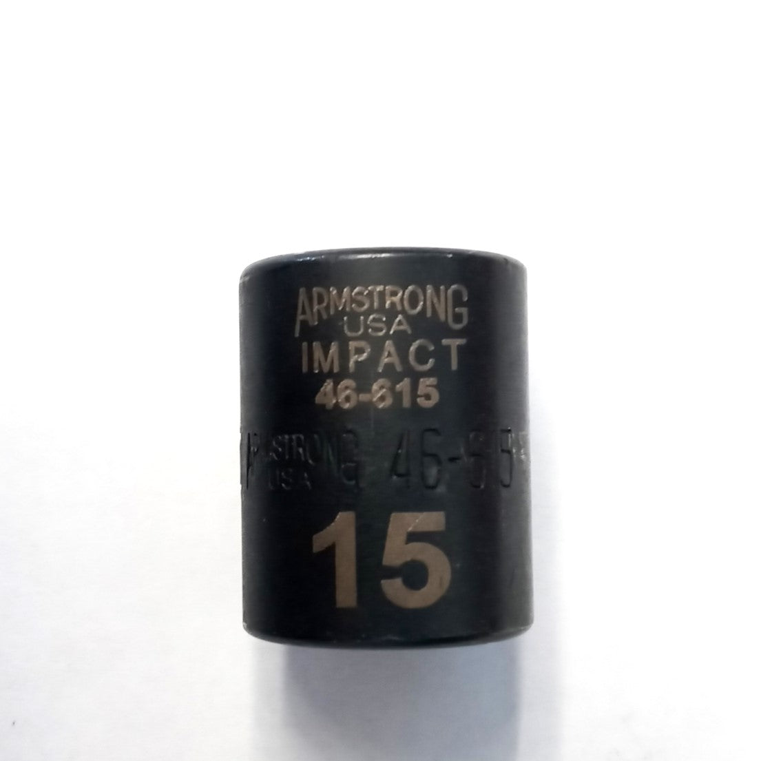 Armstrong 46-615 15 mm 3/8" Drive 6 Point Impact Socket USA