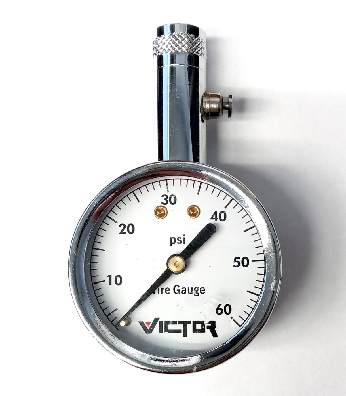 Victor V881 Professional Tire Gauge 560psi with bleeder valve