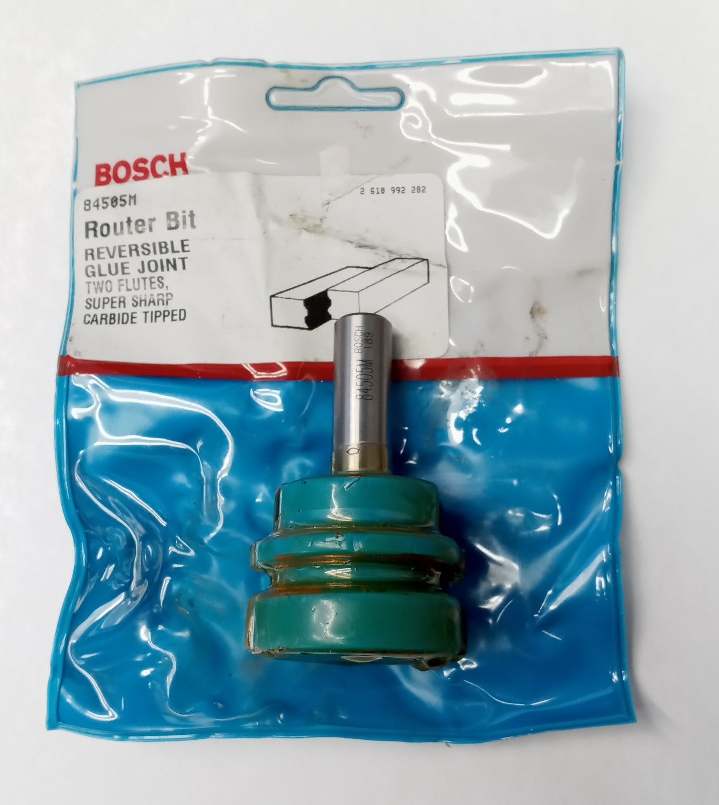 Bosch 1-7/8-in Carbide-Tipped Reversible Glue Joint Router Bit