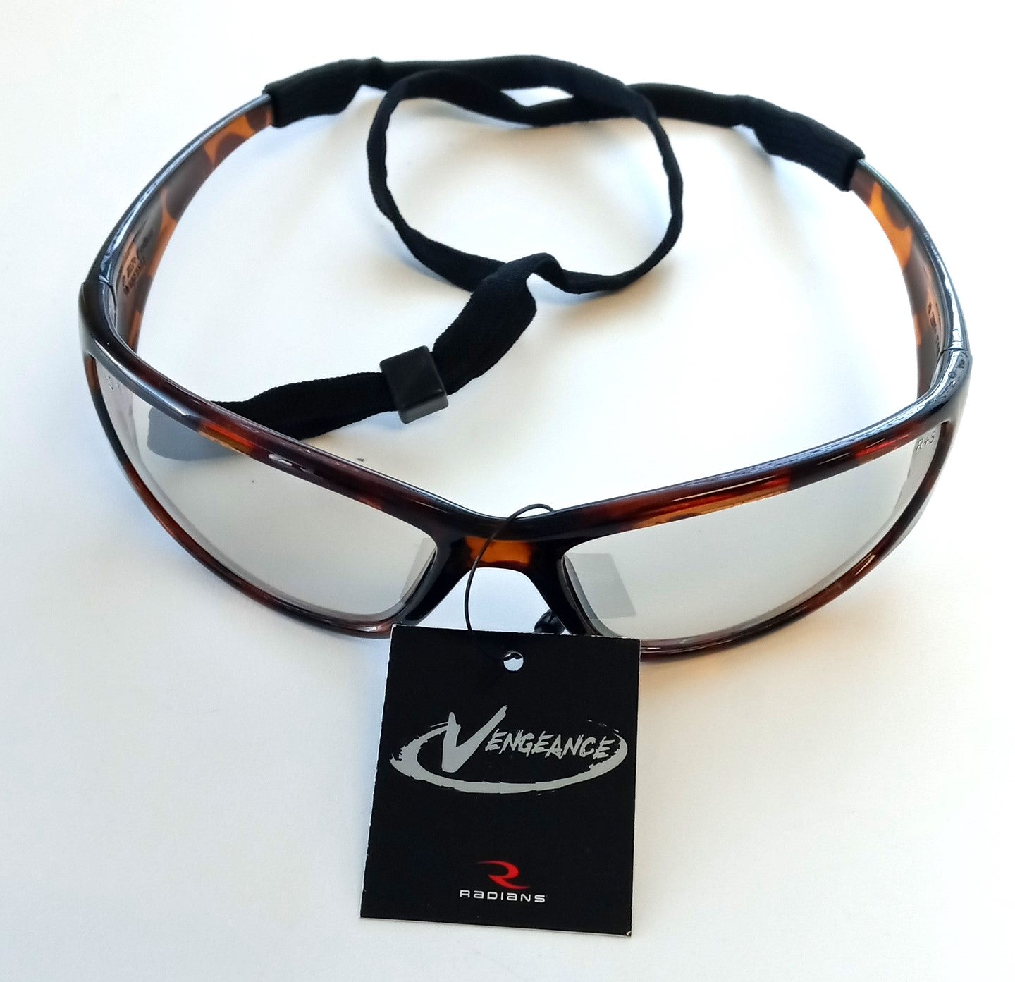 Radians VG3-90 Vengeance Tortoise Frame Safety Glasses / I/O Lens
