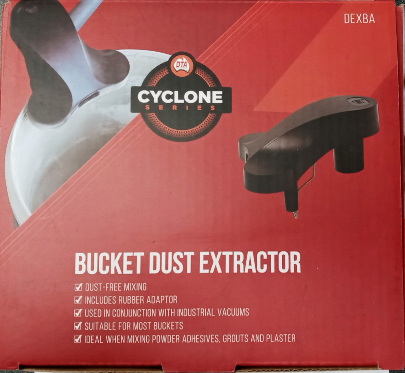 DTA DEXBA Bucket Dust Extractor Dust-Free Mixing