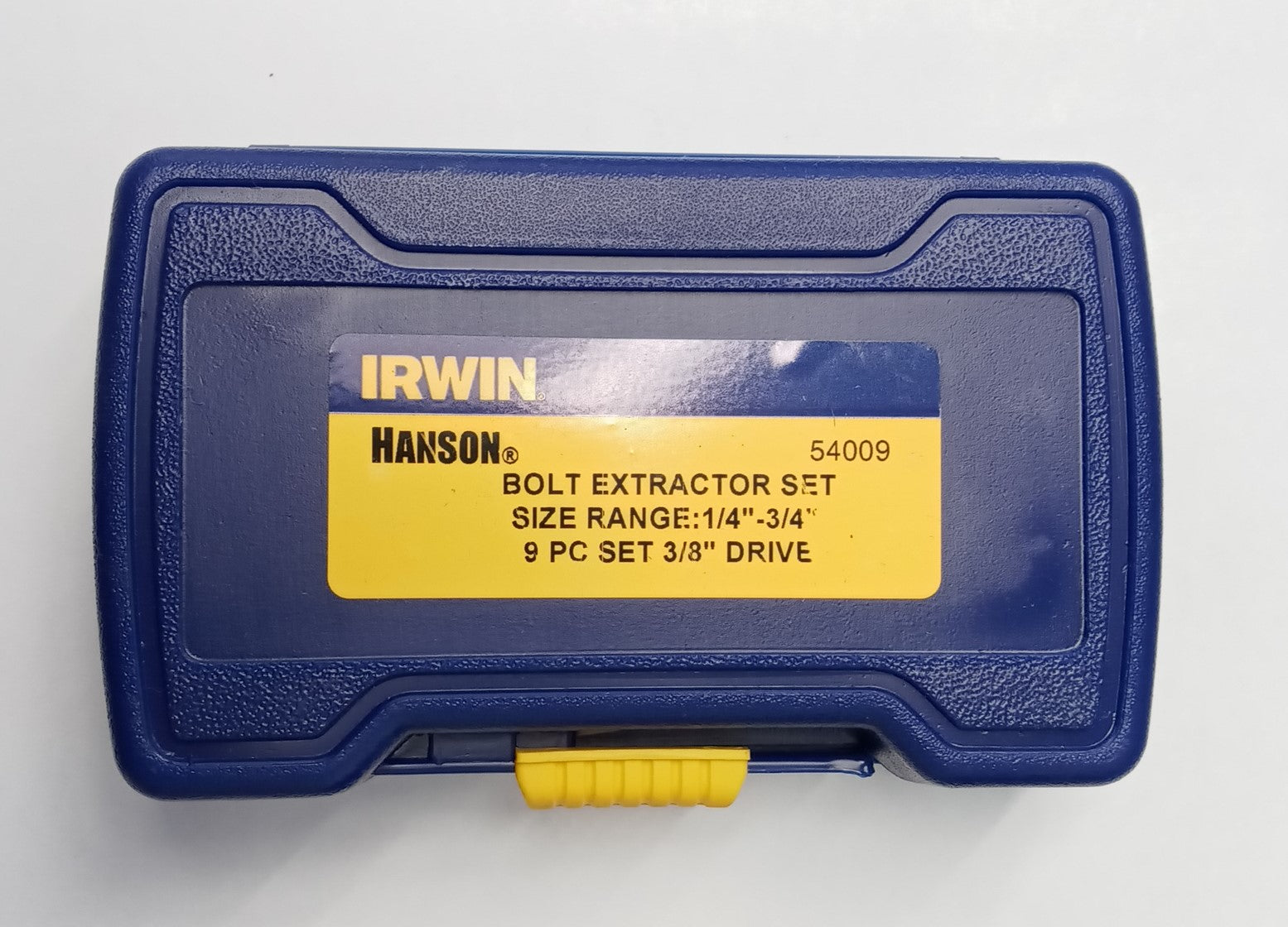 Irwin 54009 Standard Bolt Extractor Set 1/4"-3/4" 9pcs 3/8" USA