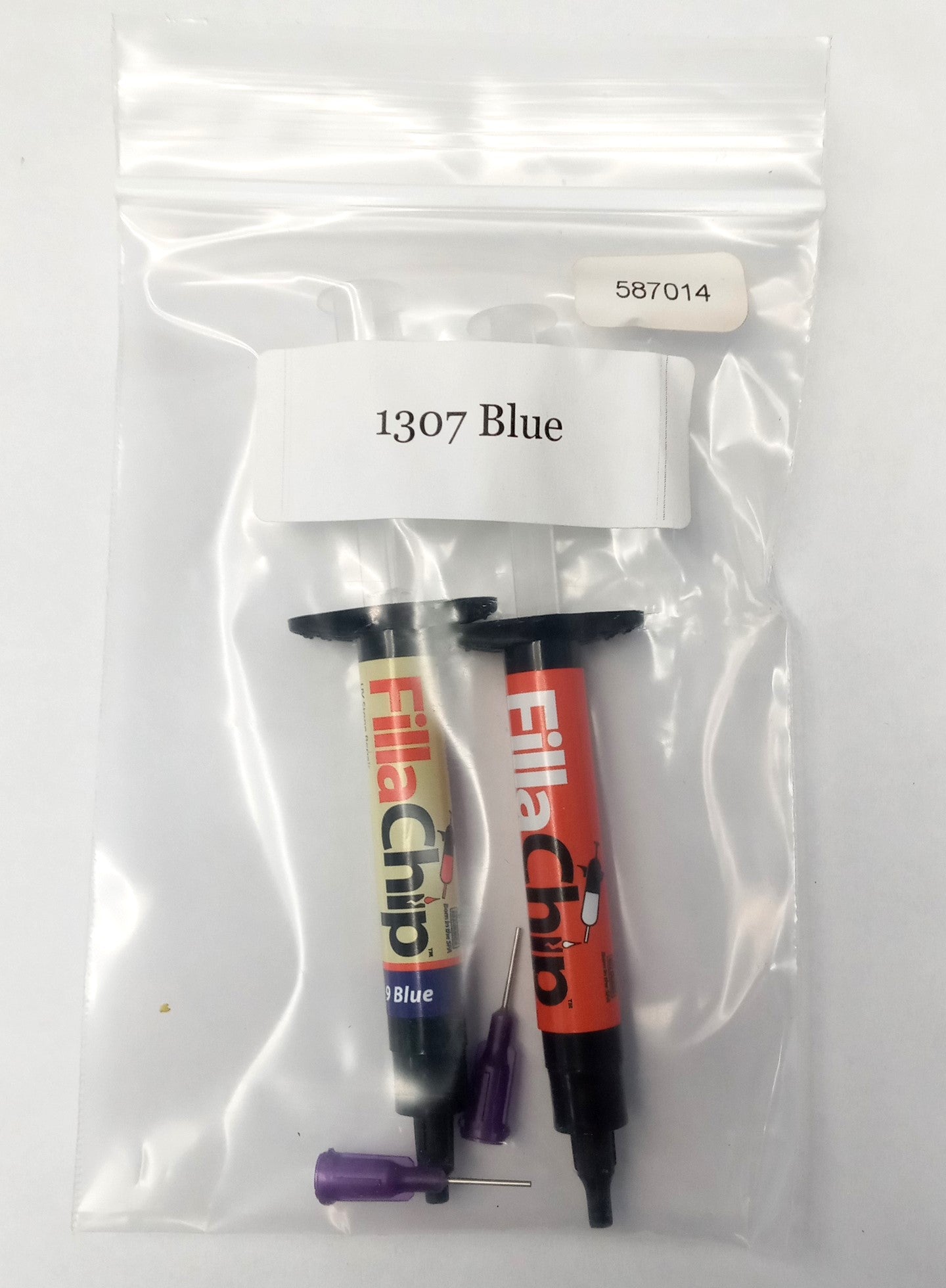 UBA Tuba FillaChip 1307 Single Color Kit for Stone Chip Repair Blue