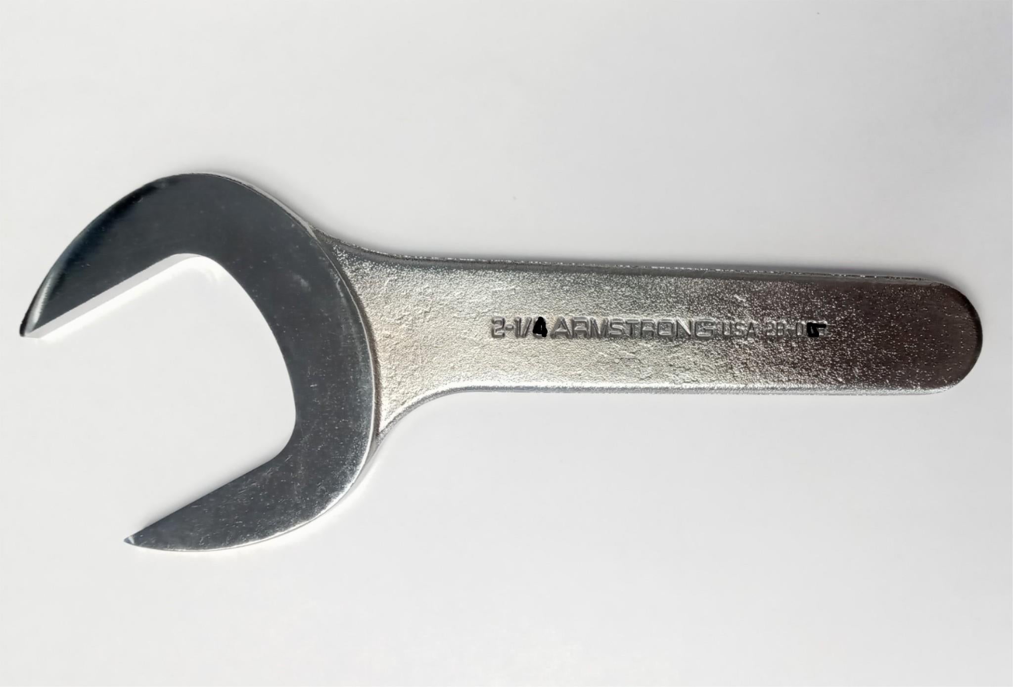 Armstrong Service Pump Wrench 2-1/4" Chrome Thin Pattern USA 28-072