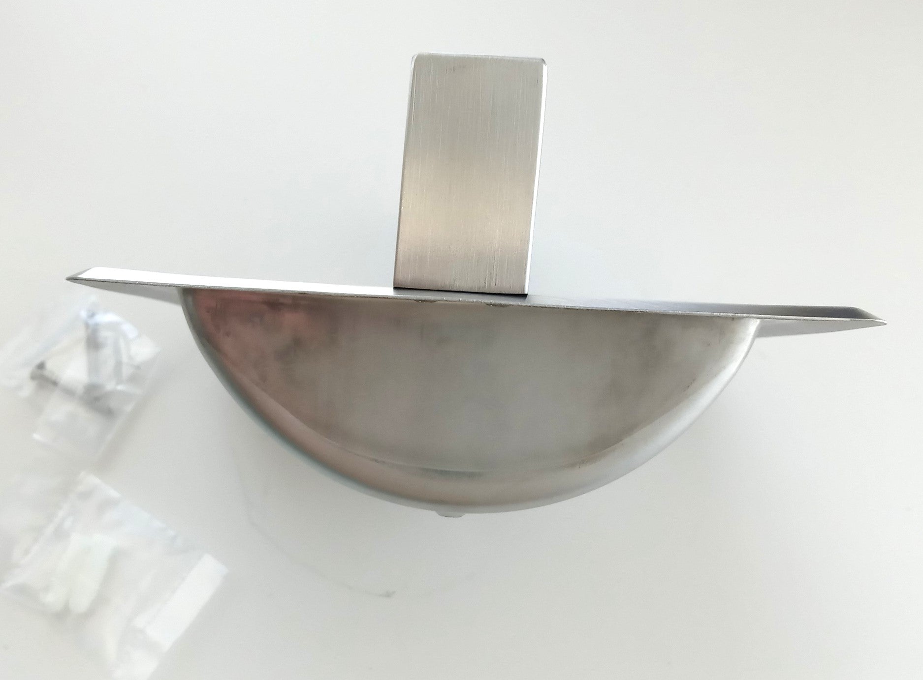 Harney Hardware 13059 Recessed Toilet Paper Holder, Brushed Stainless Steel