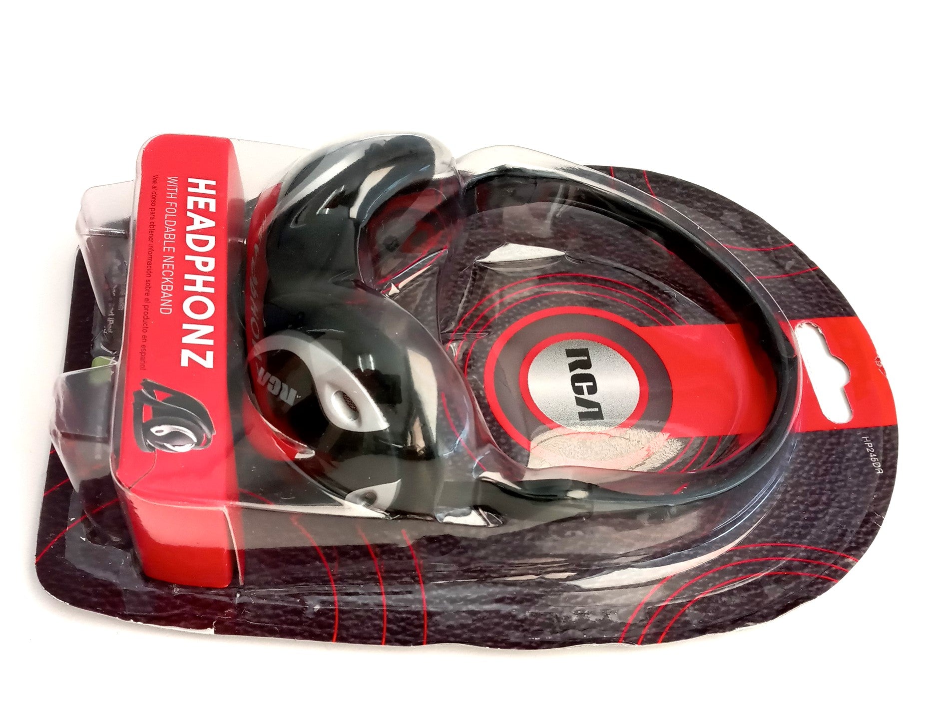 RCA HP245DRV Foldable Stereo Neckband Headphones Headset