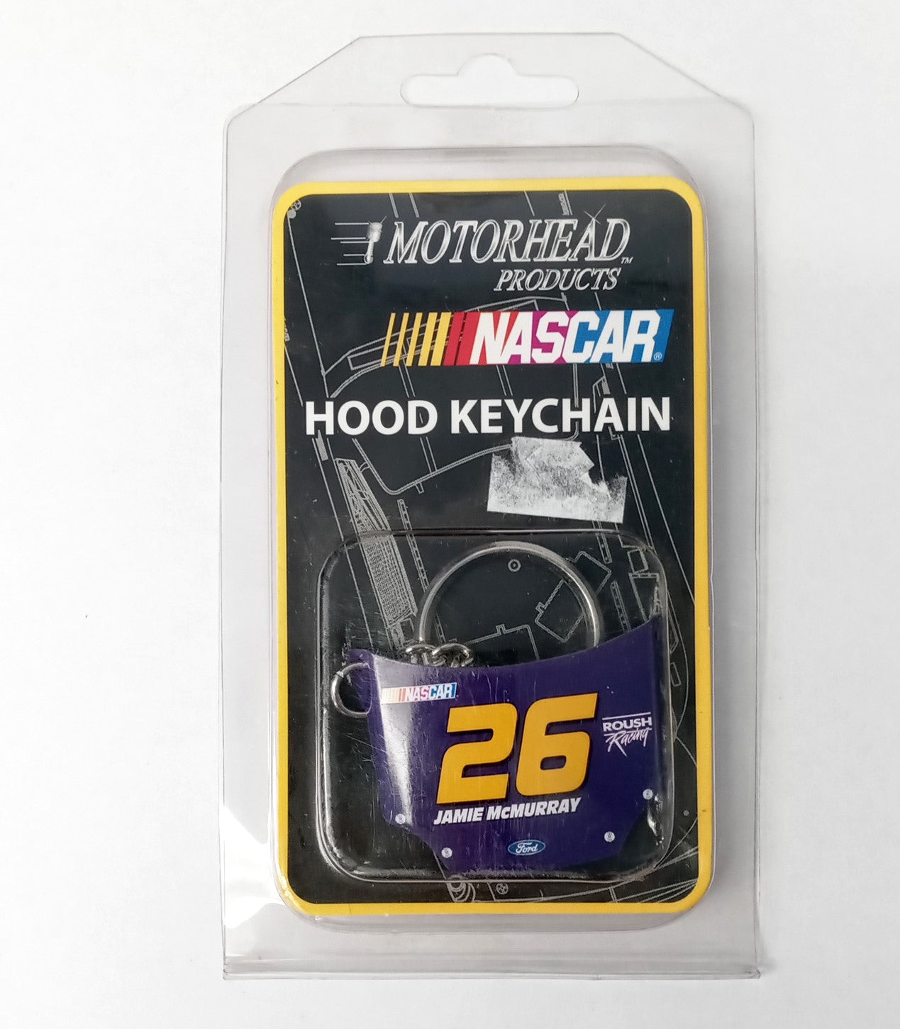 Motorhead Nascar Hood Keychain