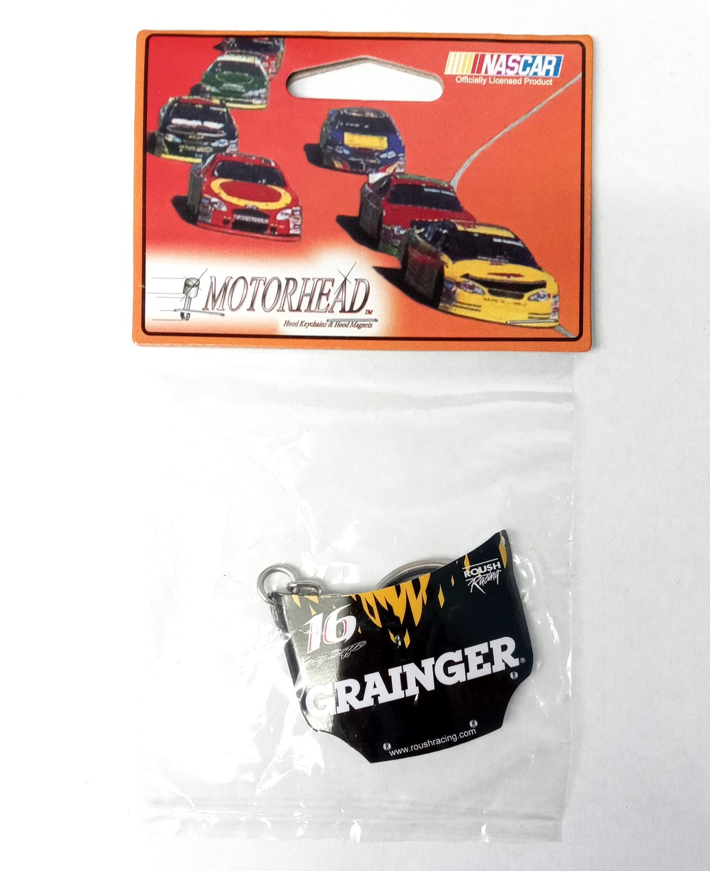 Motorhead Nascar Hood Keychain