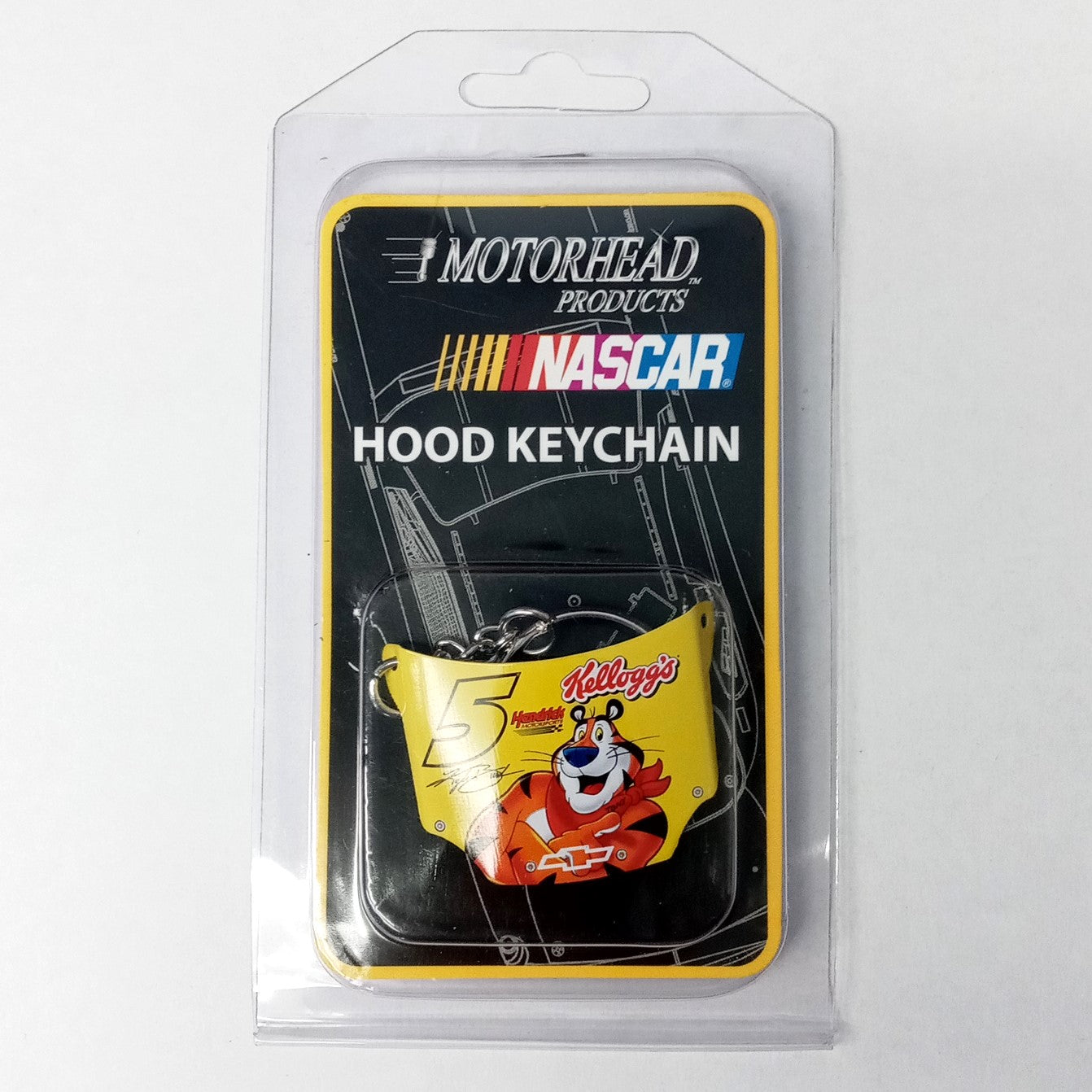 Motorhead Nascar Hood Keychain