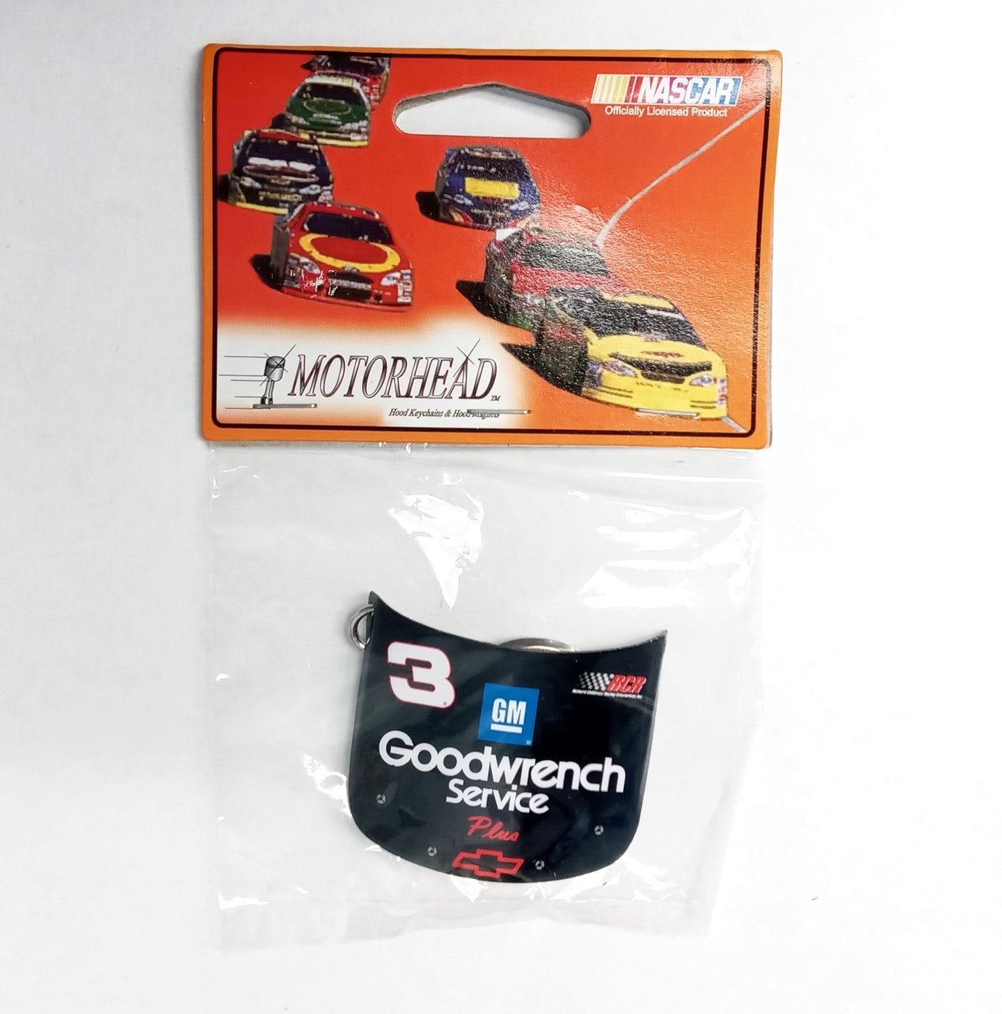 Motorhead Nascar Hood Keychain