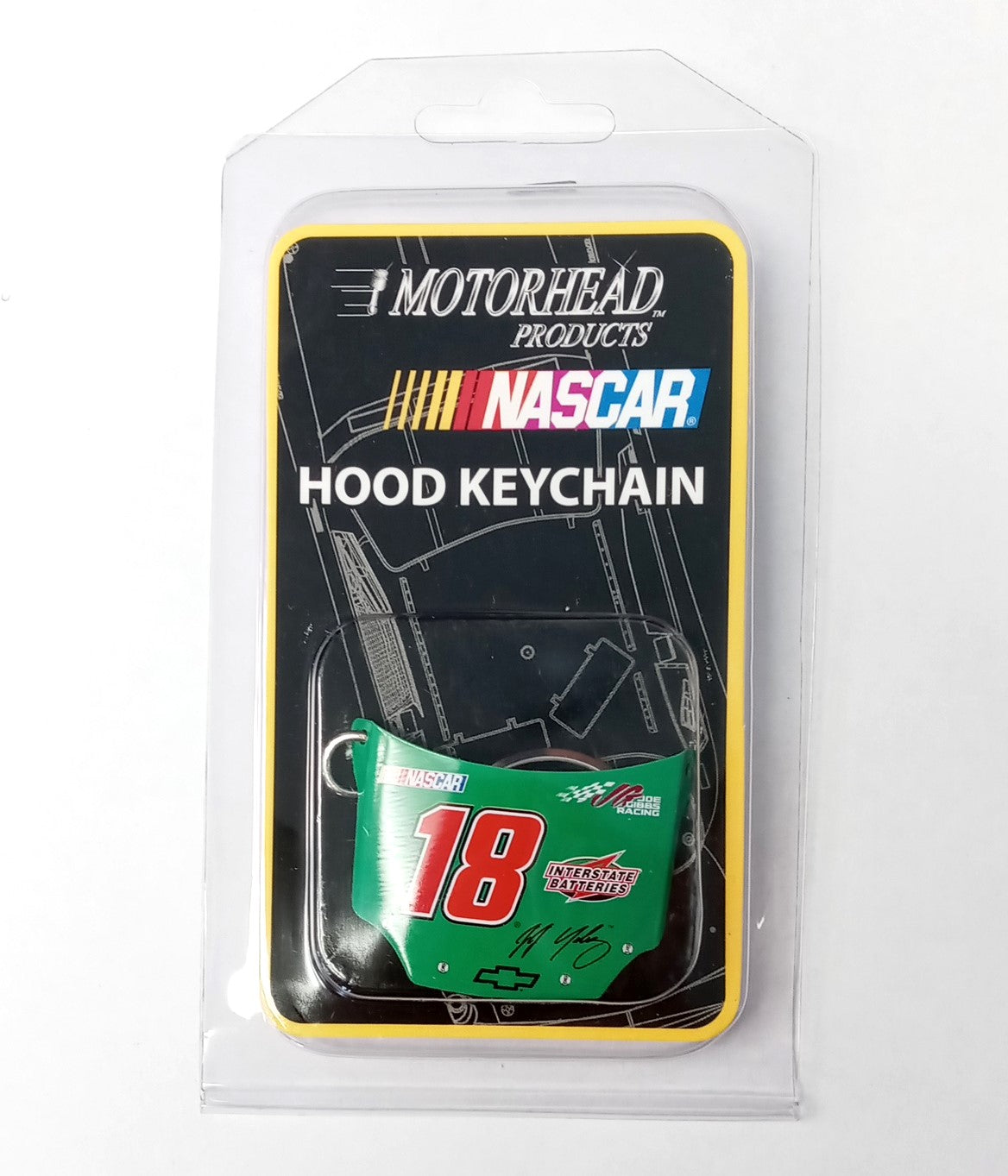 Motorhead Nascar Hood Keychain