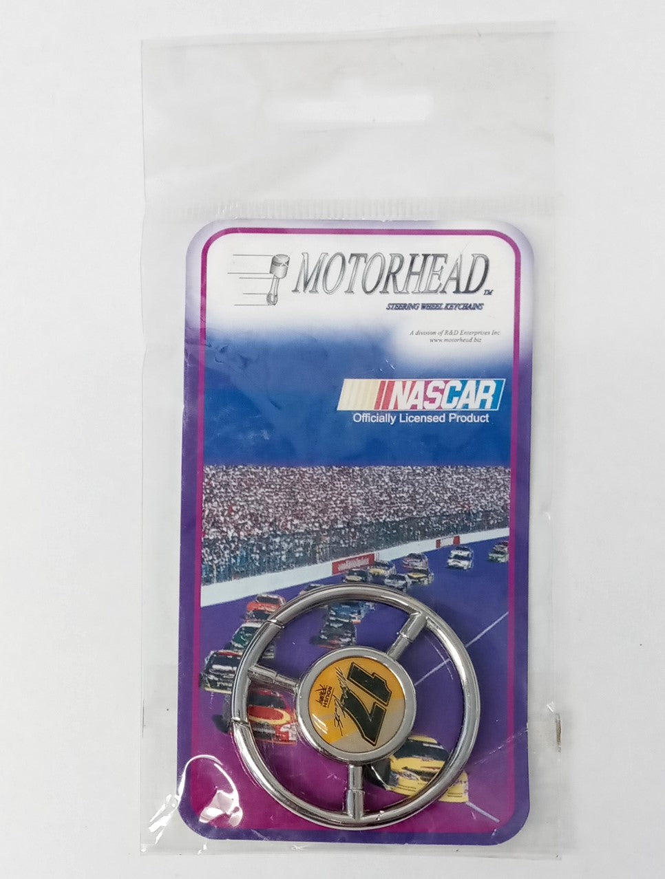 Mortorhead Nascar Stearing Wheel Keychain