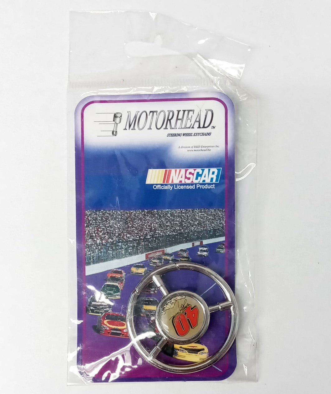 Mortorhead Nascar Stearing Wheel Keychain
