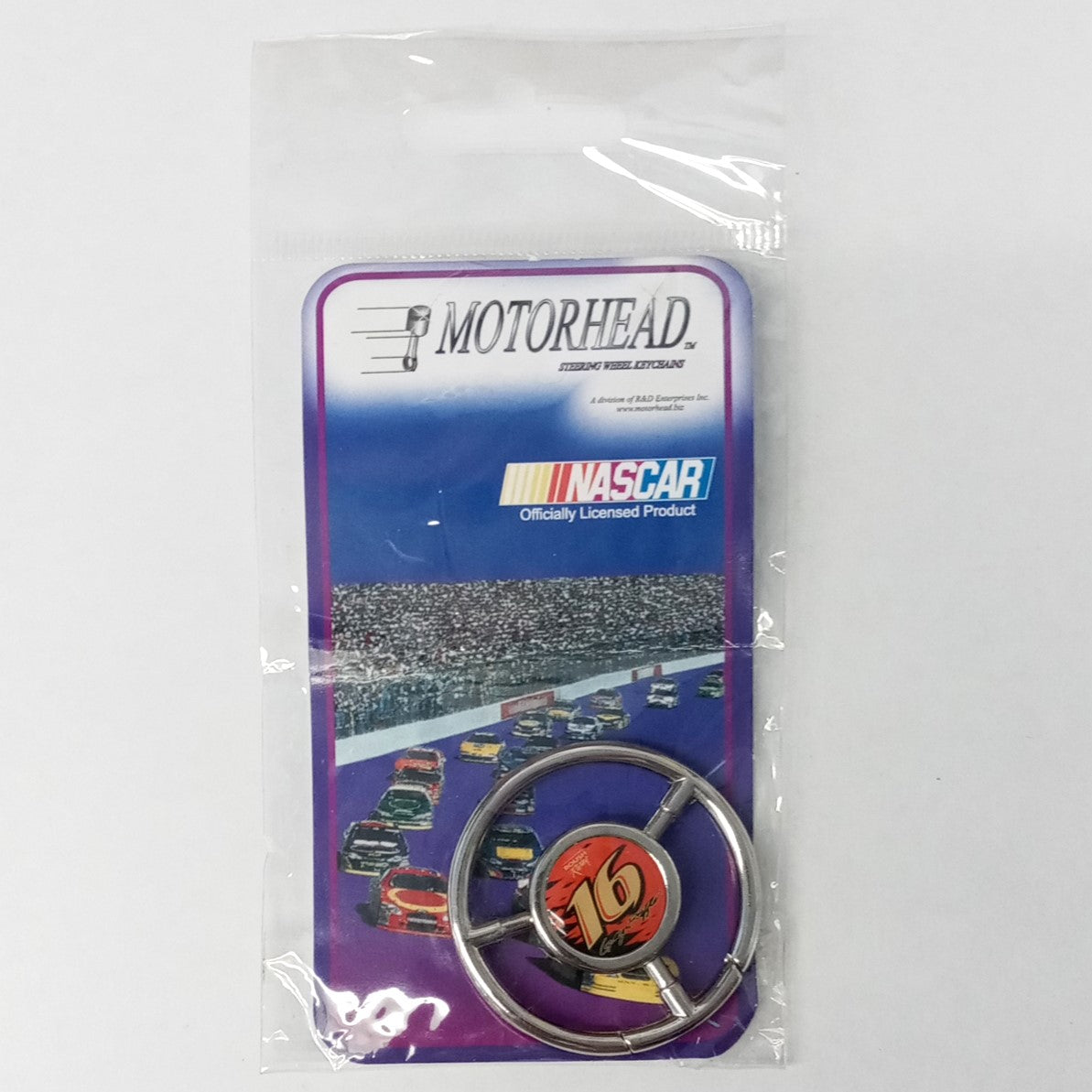 Mortorhead Nascar Stearing Wheel Keychain